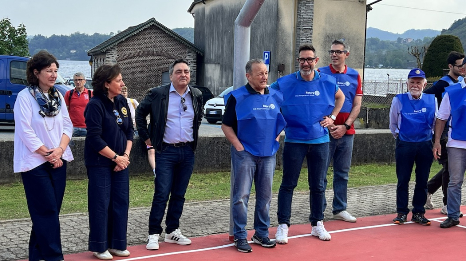 Commissione D.E.I.  del Club Rotary Borgomanero Arona, svolta camminata inclusione